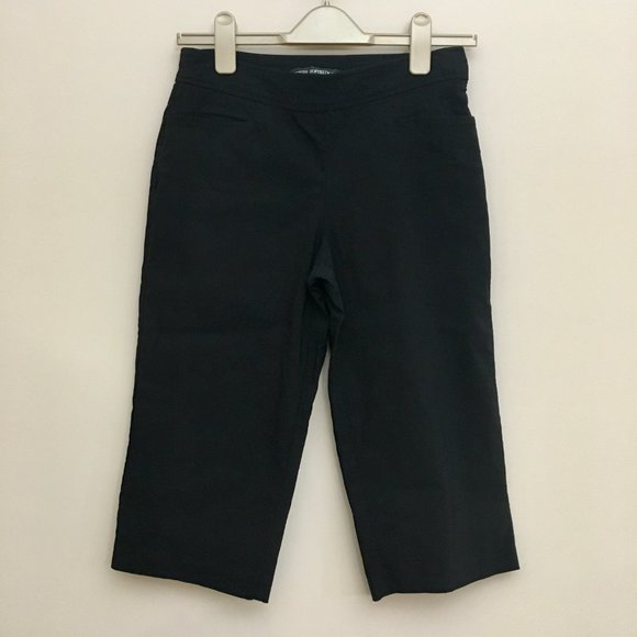 PETITE SOPHISTICATE Black Capri Dress Pants Women’s 4P/Small - Picture 1 of 6